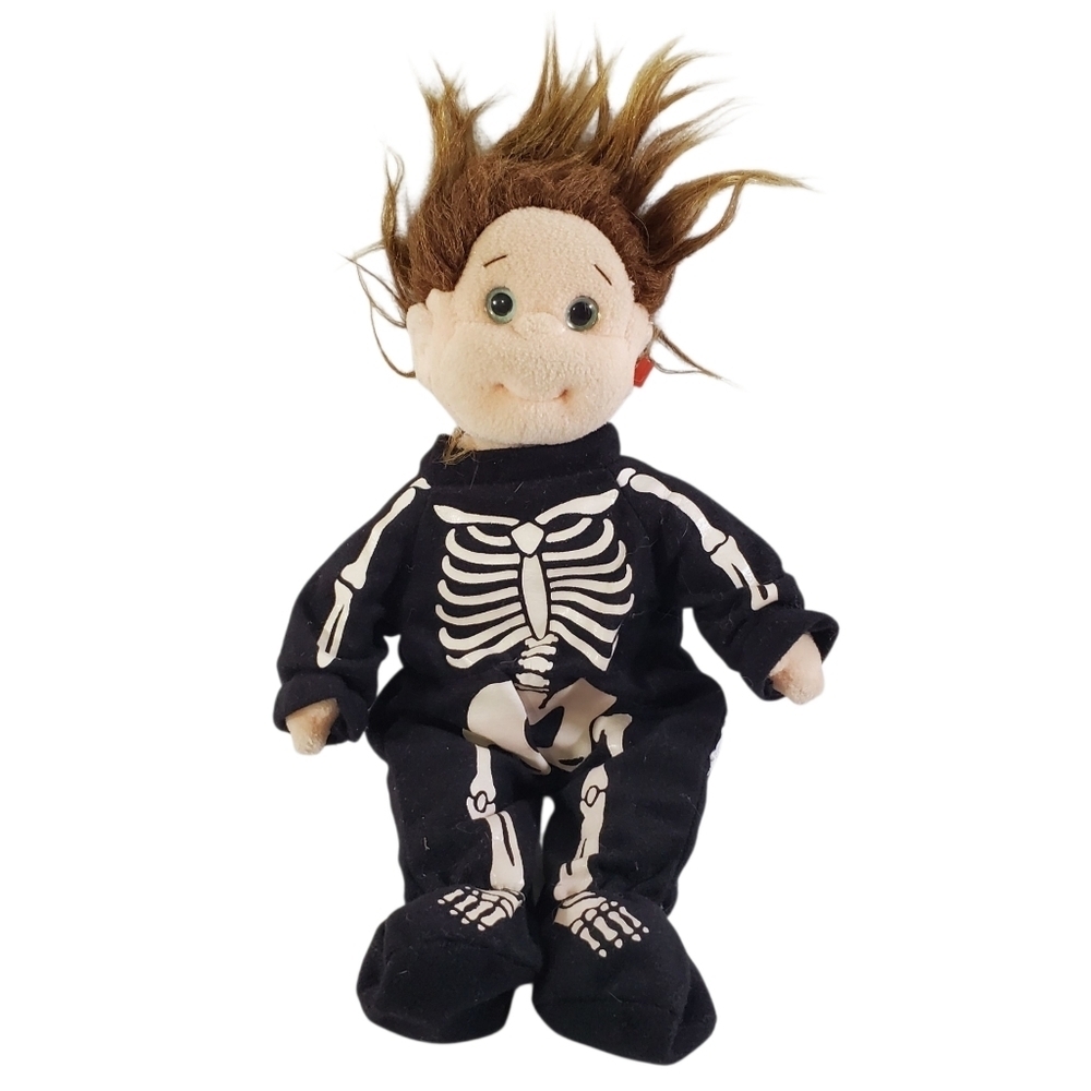 Ty Beanie Kids Sugar In Skelton Costume 2001 Retired